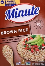 Minute Brown Rice, Instant Brown Rice for Quick Meals, 14-Ounce Box