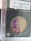 1989-S Congress Half Dollar 50c Silver Full Strike INB Certified