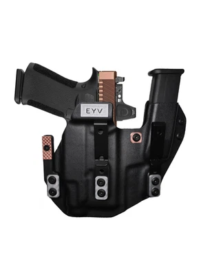 EYV HOLSTERS EYV IWB Sidecar Gun Holster Concealed Carry - GLOCK 43/43X -TLR6 Light
