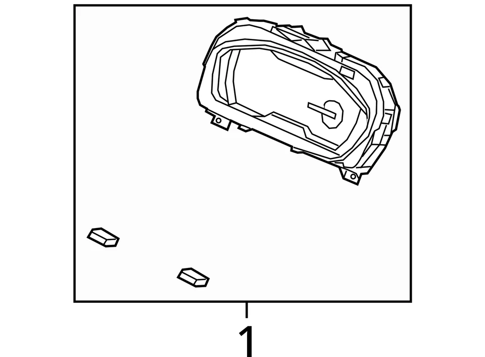 Cuadro de instrumentos velocímetro Honda Insight 2019 medidores JHVEK Foto 4 de 4