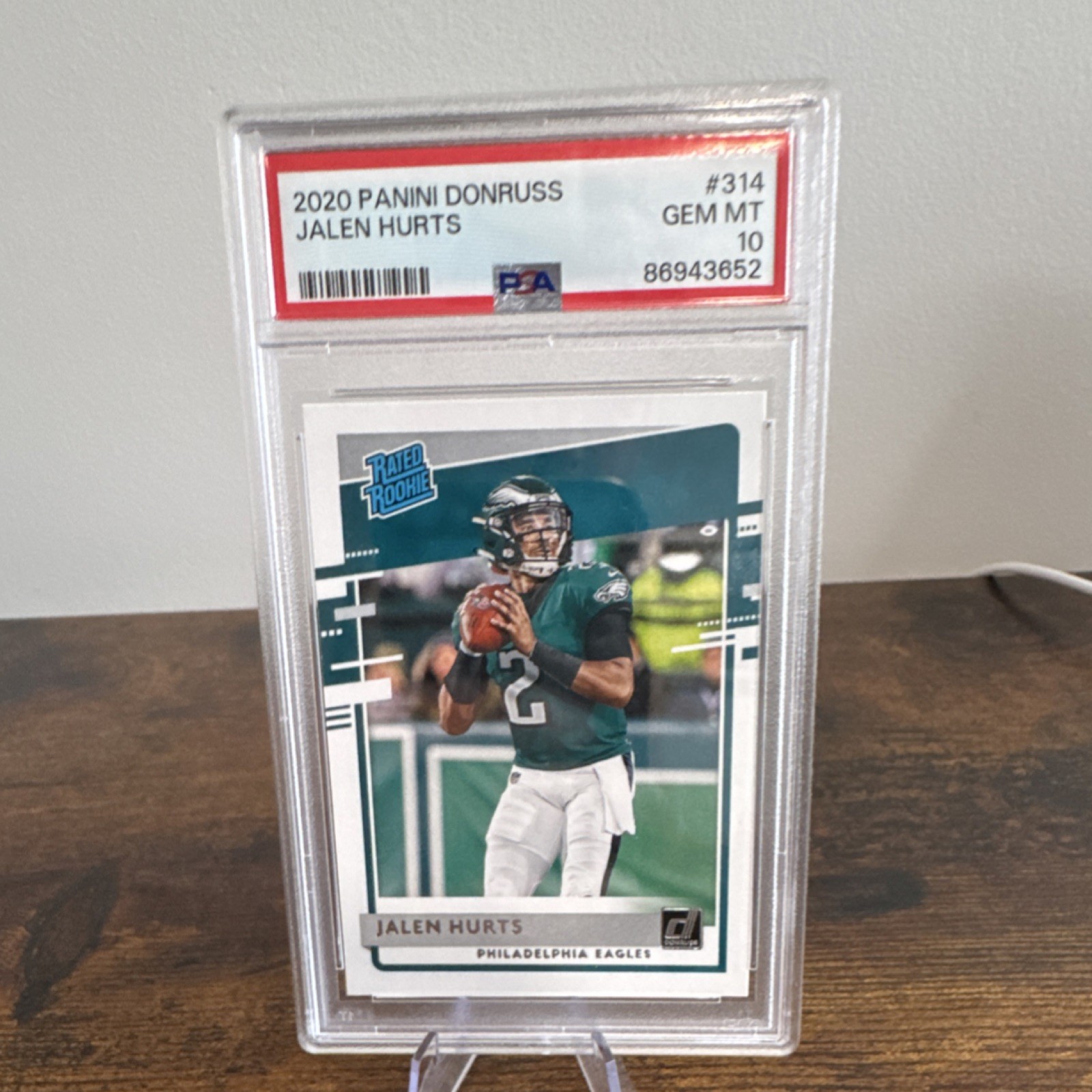 Jalen Hurts Panini Donruss #314 Base