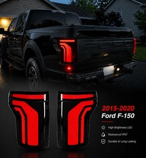 Led Tail Light Assembly Kit For 15-20 Ford F-150 Sequential Startup Turn Lamps Led Tail Light Assembly Kit For 15-20 Ford F-150 Sequential Startup Turn Lamps