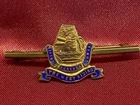 WW1/2 The West Riding Regiment Enamel Sweetheart Brooch w/fixing