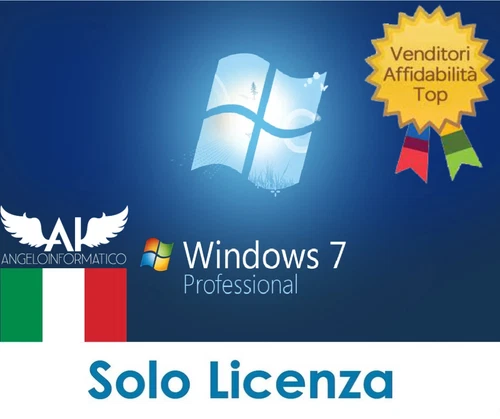 WINDOWS 7 PROFESSIONAL LICENZA ORIGINALE FATTURA ITALIANA E GARANZIA