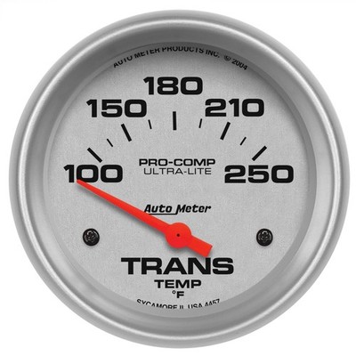 Auto Meter 4457 Gauge Transmission Temp 2 5/8'' 100-250Deg.F Electric Ultra-Lite