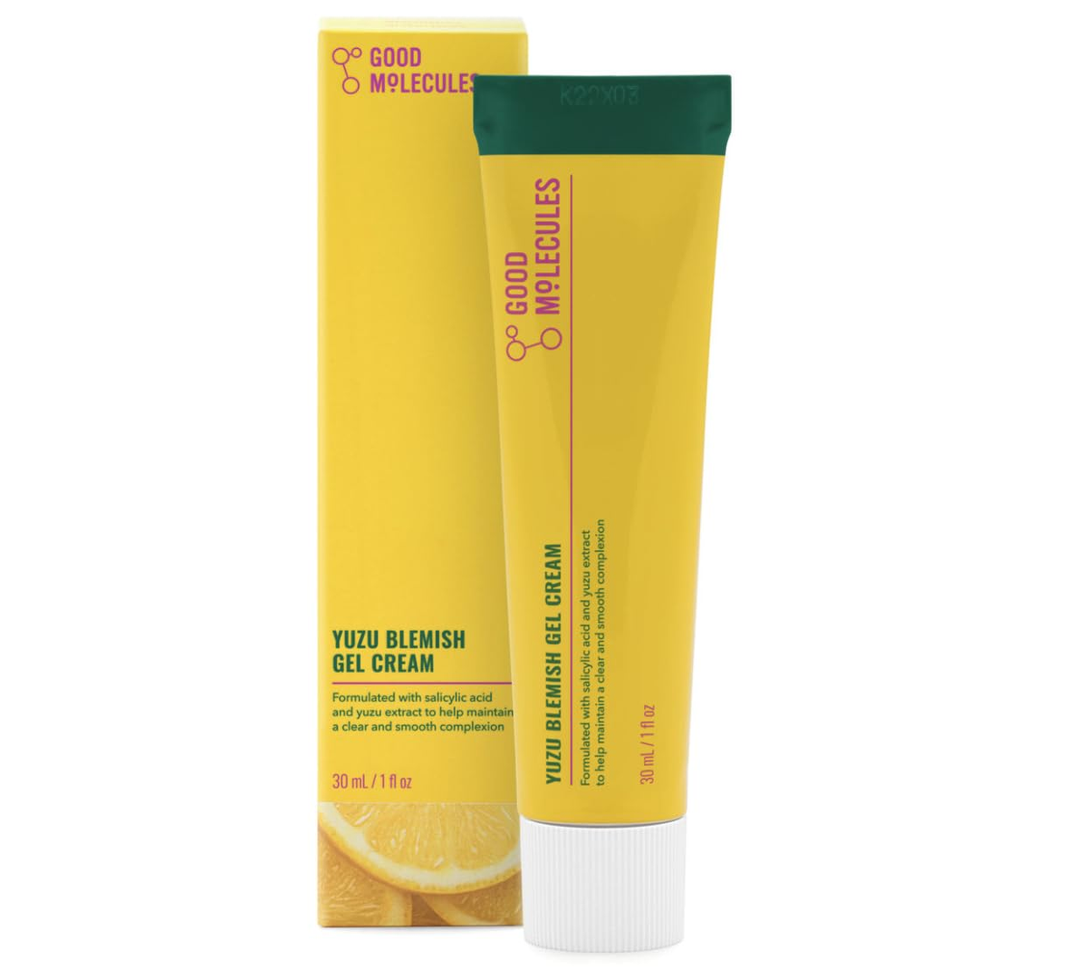 Yuzu Blemish Gel Cream - Lightweight Gel Moisturizer with