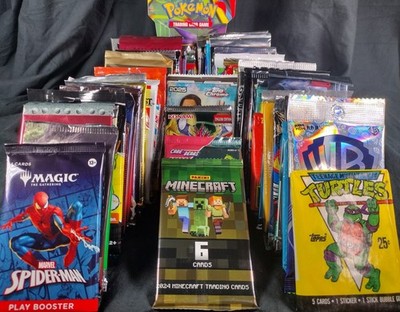 Pick Your Sealed Pack | TMNT Fortnite MTG Harry Potter WB Vintage +