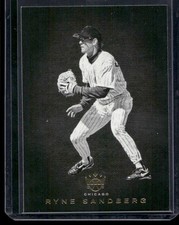 2022 Panini Diamond Kings #BO-5 Ryne Sandberg Blackout