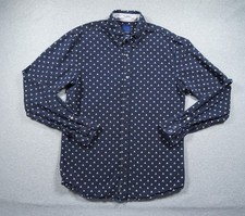 Scotch  Soda Shirt Mens Medium Button Up Long Sleeve Regular Fit AMS Blauw