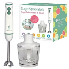 Baby Food Maker, Processor and Immersion Blender with Dishwasher-Safe Stainle...
