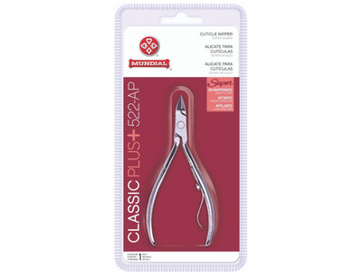 Cuticle Nipper Super Sharp - MUNDIAL 522-APTrimmer for Manicure Kit and Pedicur