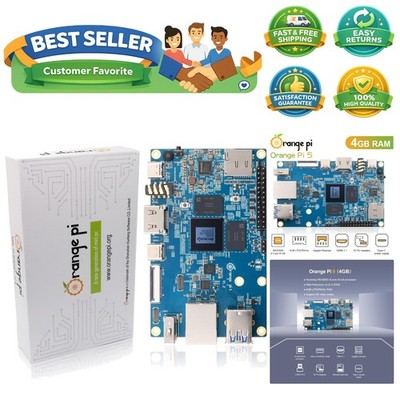 LPDDR4/4X Rockchip RK3588S 8-Core 64 Bit Single Board Computer, Development...