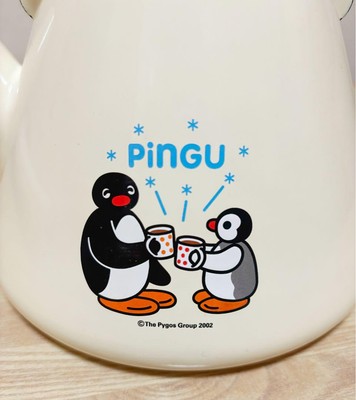 PINGU Kettle Fuji Enamel 1.5L/0.39gallon 12x17cm/4.72x6.69