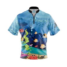 Fish Fast Track Bowling Jersey   Custom Personalized Team Name Shirt