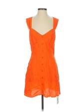 NWT Reformation Women Orange Cocktail Dress XXS