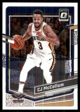 CJ McCollum 2023-24 Donruss Optic #105 New Orleans Pelicans NBA READ FREE SHIP
