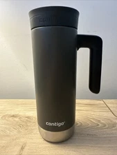 20oz Contigo Gray Snapseal Superior 2.0 Stainless Steel W/Handle