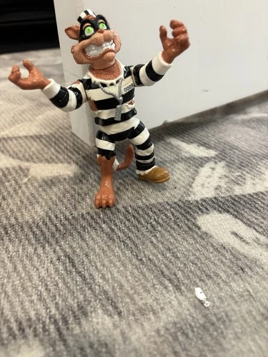 Scratch the Cat RARE Teenage Mutant Ninja Turtle 1993 Playmates Vintage Up Pics