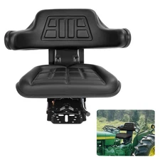 Tractor Suspension Seat Adjustable Forklift Seat Waterproof Seat Mower Digger