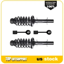 Front Struts & Sway Bar End Links For 01-10 VW Beetle 01-05 Jetta Golf Complete