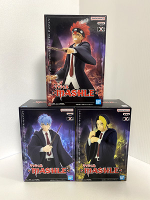 MASHLE DXF Figures Set Lance Crown Finn Ames Dot Barrett Banpresto NEW Japan