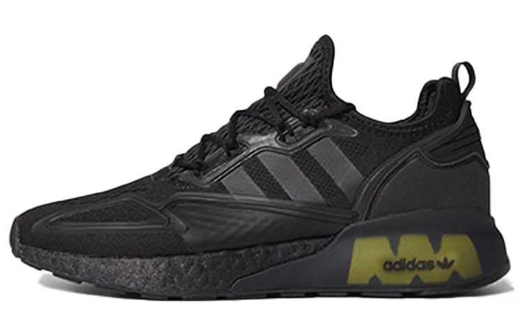 adidas ZX 2K Boost Black Solar Yellow - FV8453 | eBay