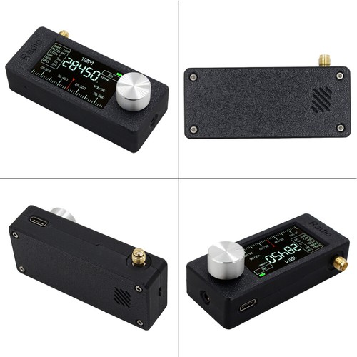 SI4732 0,5-108mhz Przenośne radio LSB USB AM FM Radio 2 szt. Antena (czarna) - Zdjęcie 6 z 9