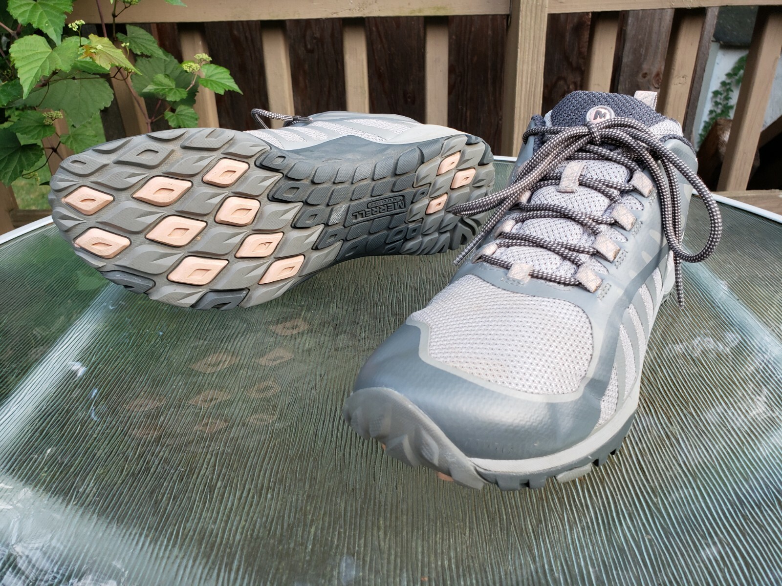 Scarpe da trekking donna Merrell Siren Edge Q2 grigie taglia 11 42 5