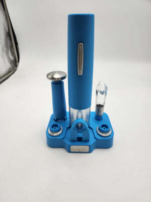 Cuisinart Cordless Wine Opener Set with Aerator - Blue