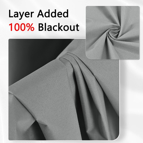 Blackout Curtains Bedroom Decor Curtains Sunscreen Curtains Home Textiles Solid - Picture 15 of 22