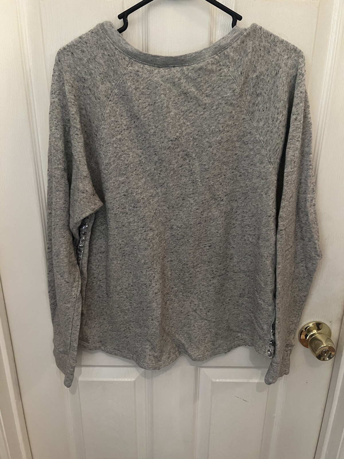 Express Sequin Sweater Size Large - image 3