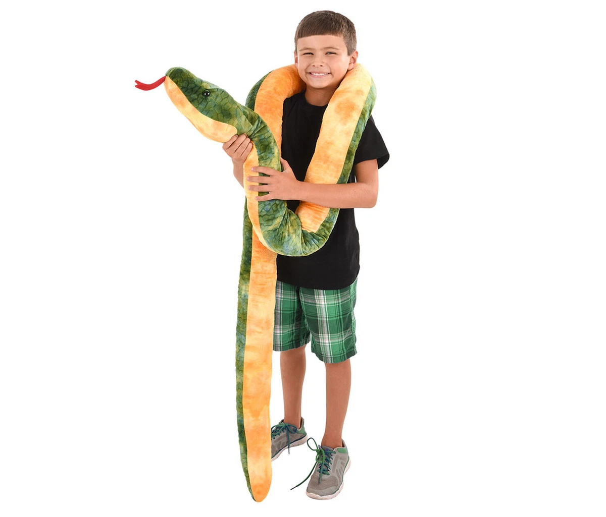 Giant snake stuffed outlet animal