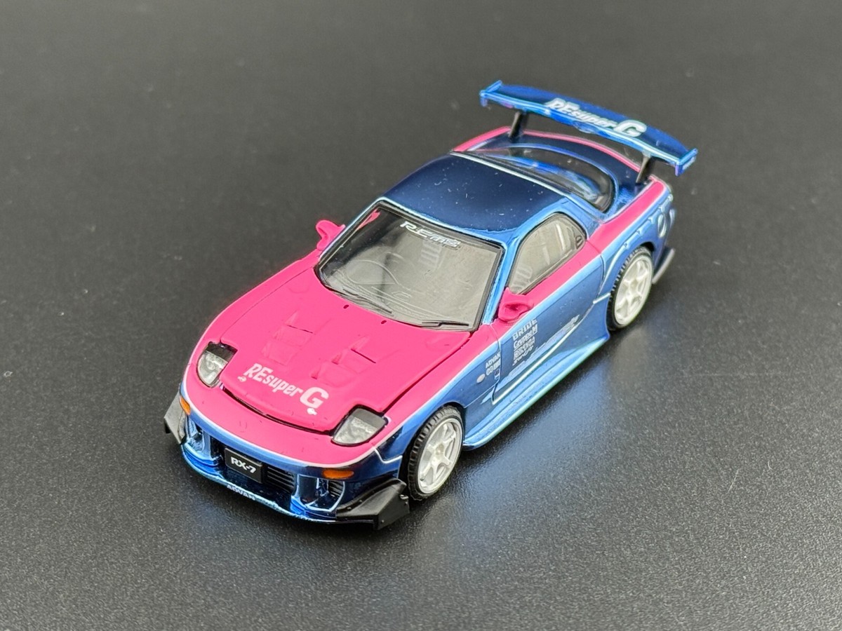 Pop Race Mazda RX7 FD3S RE-AMEMIYA HEC S24 1/64 | eBay