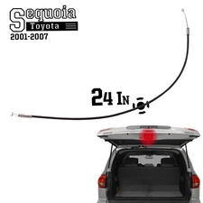 Liftgate Door Lock Latch Release Cable for 2001-2007 Toyota Sequoia