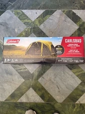 Coleman 4-Person Sundome Dark Room Dome Camping Tent-Lightweight Outdoor Tent