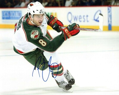 BRENT BURNS SIGNED 8X10 PHOTO PHOTOGRAPH MINNESOTA WILD COA | eBay