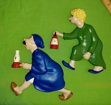 Arnel Ceramic Arnel Wall Hanging Vintage Race...
