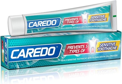 CAREDO Sensitive Toothpaste   3.5oz | Advanced Enamel Repair Sensitivity Relief