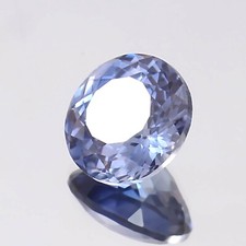 AAA 5.80 Ct Natural Flawless Ceylon Blue Sapphire Loose Round Cut Gemstone