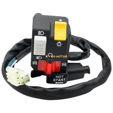 Left Handlebar Control Kill Stop Switch Headlight for Honda TRX450R 2008-2009