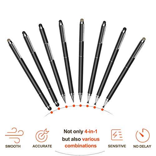 Computer Pen Penyeah 4-in-1 Stylus Pen Disc/Fiber/Rubber Tips