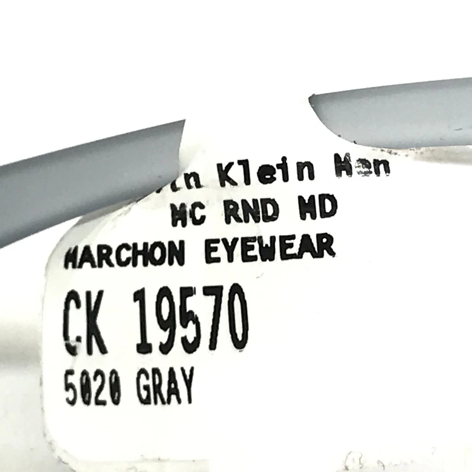 Monturas de gafas Calvin Klein CK19570 070 cristal mate gris azul 50-20-145 Foto 4 de 4