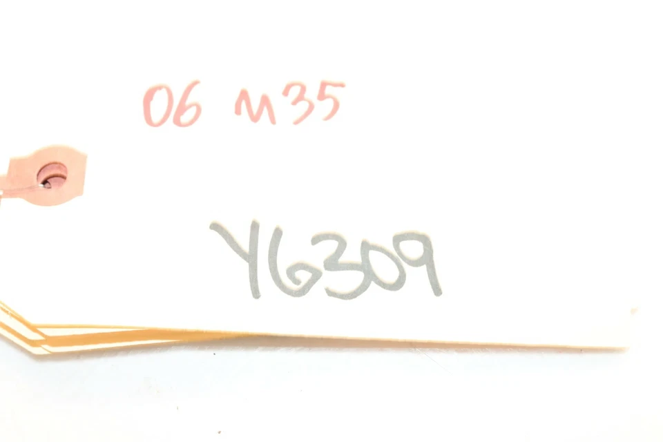 03-10 INFINITI M35 G35 FX35 BOTE DE VAPOR DE COMBUSTIBLE VÁLVULA SOLENOIDE DE PURGA VSV Y6309 Foto 2 de 4