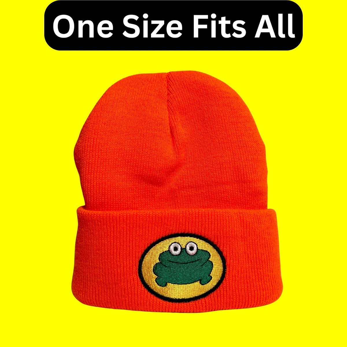 Parappa The Rapper Video Game PS1 Frog Beanie Mens Hat Cosplay