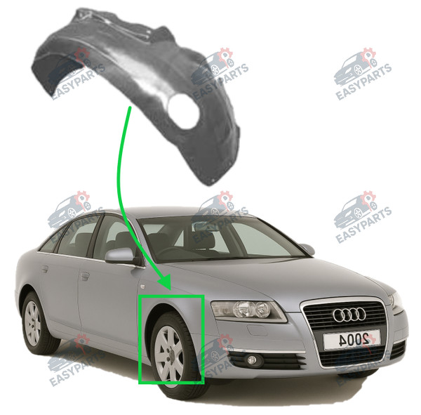 Radlauf StoßStange Reparatur Locaro Vorne Rechts FüR Audi A6 2004 - 2008-image