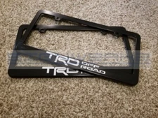 TRD Off Road License Plate Frame Tundra Tacoma 4 runner FJ - Pair