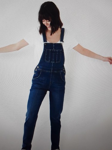 BRAND NEW FAT FACE LEWES DUNGAREES JUMPSUIT/PLAYSUIT SIZE 10 SMALL BLUE COLOUR - Picture 8 of 12