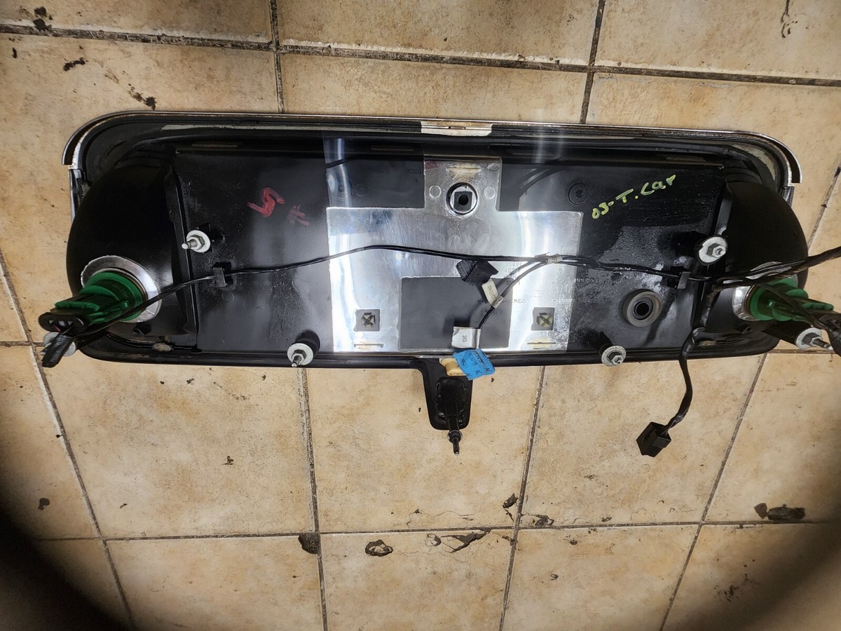 OEM Front License Plate Bracket For 2003-2011 Lincoln Town Car - Black, Ford Part 3W1Z-17A385-AAB