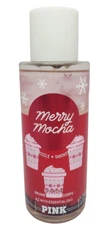 VICTORIA’S SECRET PINK MERRY MOCHA FRAGRANCE BODY MIST SPRAY SPLASH 8.4 oz New