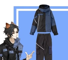 Kamen Rider Geats DGP Outfits Ukiyo Ace Cosplay Uniform Jacket Vest Trousers Set